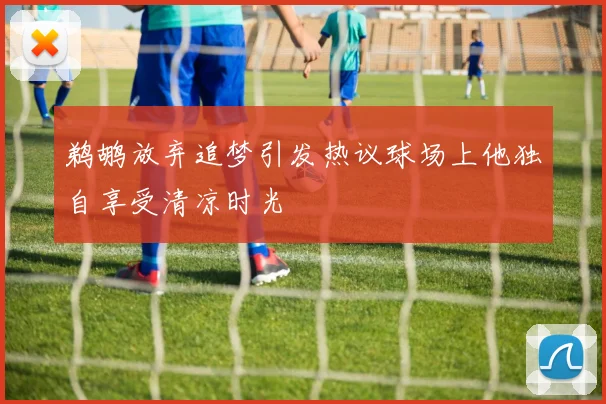 鹈鹕放弃追梦引发热议球场上他独自享受清凉时光